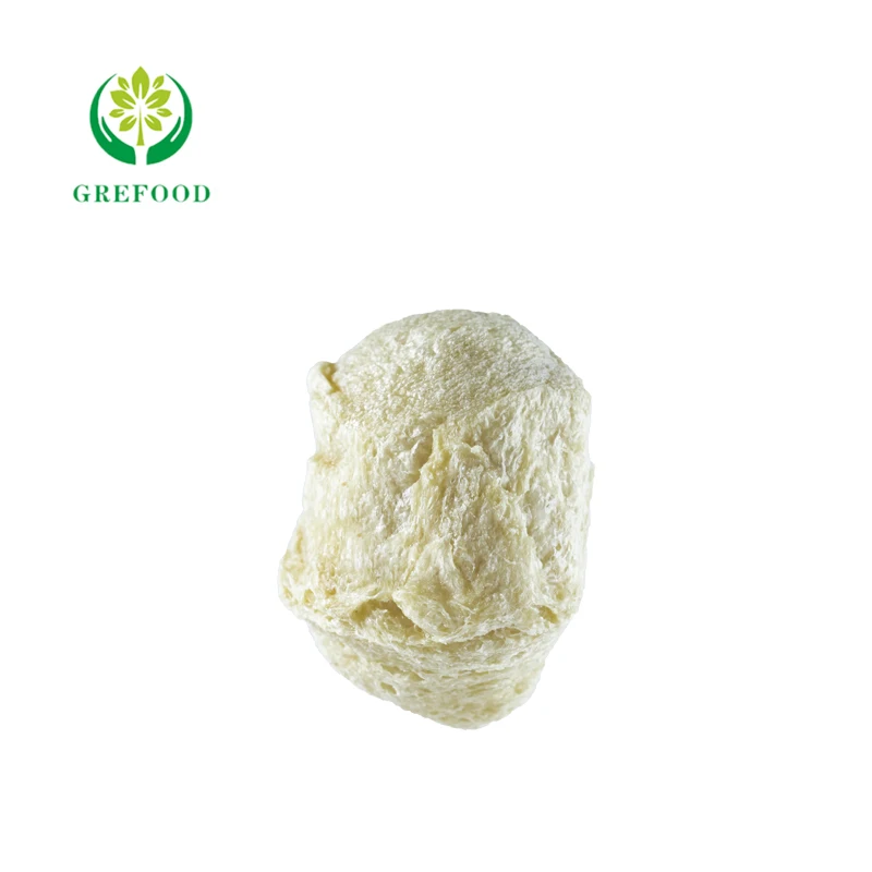 Grefood Wholesale price NON-GMO textured vegetable soya protein/soy protein ball shape TVP High-quality Food Additives