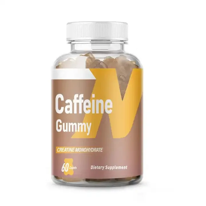 Biocaro OEM Private Label Halal Vegan Sugar Free Caffeine Gummies Supplement Energy Gummy with Vitamin C for Providing Energy