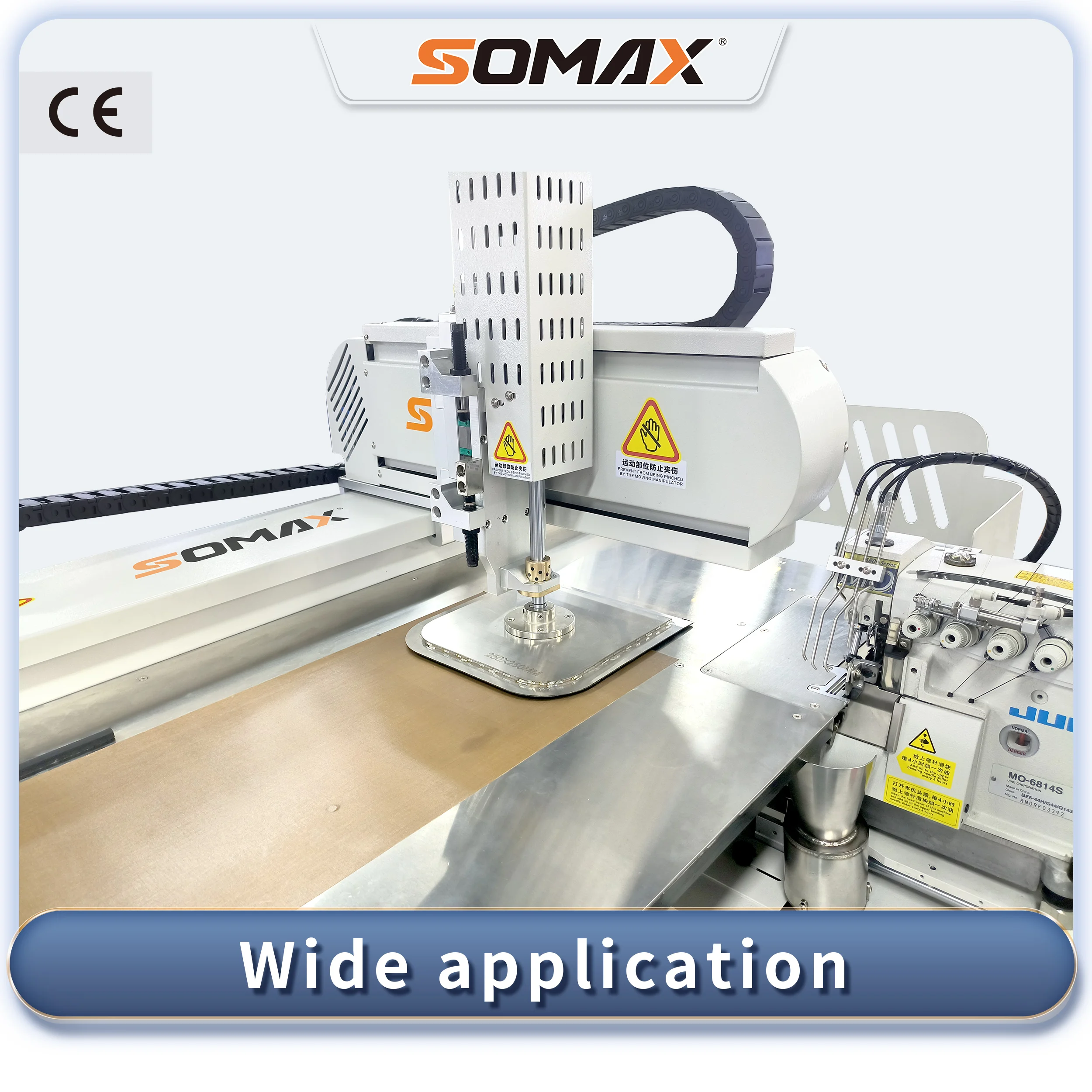 Для автомобильных принадлежностей SOMAX SM-21SM автоматический шаблон оверлок швейная машина стежка Швейные машины оверлокеры