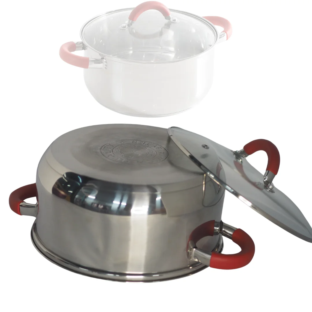 CASSEROLE 22 X 11 CM W/LID Fast Heat Distribution Modern Metal Sustainable Cookware Casseroles With Pot Cover