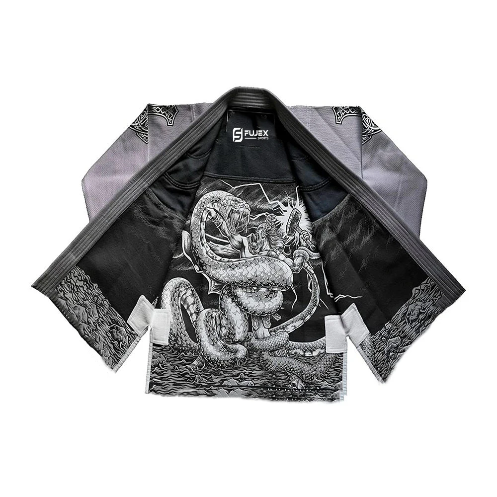Professional Plain Inner Sublimation Jiu Jitsu Gi / Bjj kimono / BJJ Gis Custom Bjj Gi Blue for Men brazilian jiujitsu Uniform