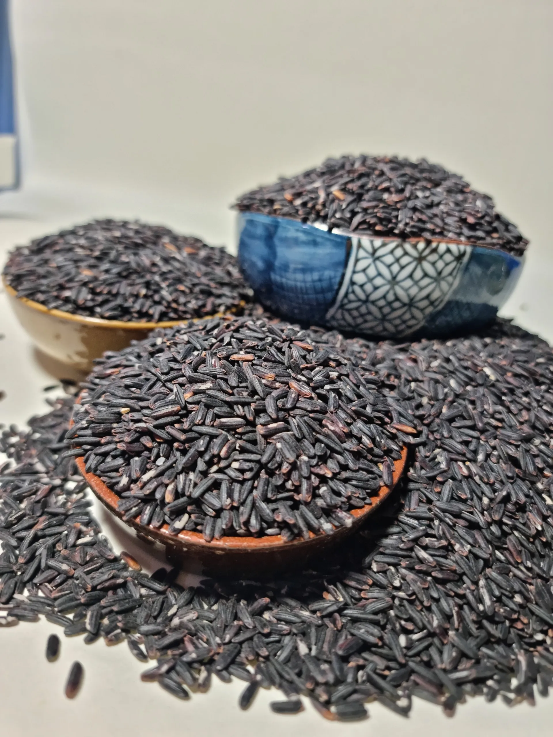Seven Mountain Rice St Black Rice With Organically Farming Good For Health Helping People With Diet And Diabetes