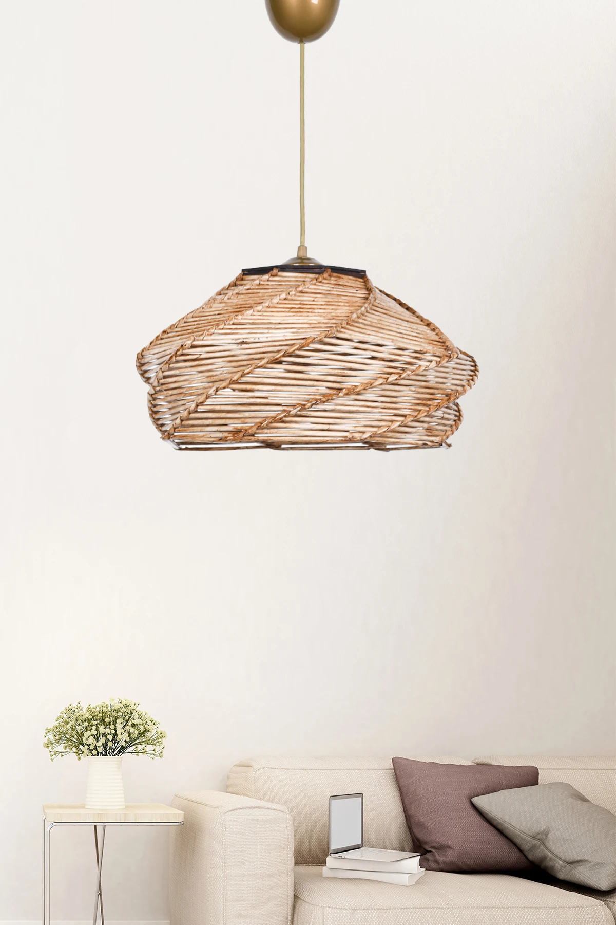 Beige Ovale Chandelier Pendant Light Modern Pendant Lighting Fixtures Industrial Chandelier Art Deco Gold Pendant