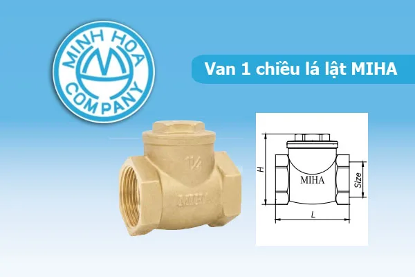 Swing Check Valve with Manufacture price MIHA High Quality Swing Non-Return Swing Check Valve
