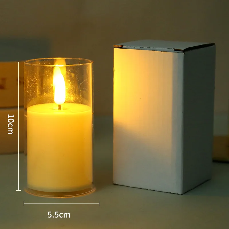Pillar Real Wax Electric Battery Operated Candles Led Candle Flameless Candles With Remote