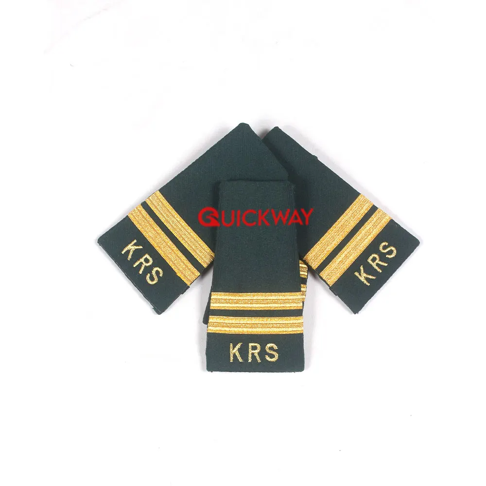 Ceremonial Epaulets Gold Black Color Customized Best Quality Lowest Price Sale Epaulettes 2024