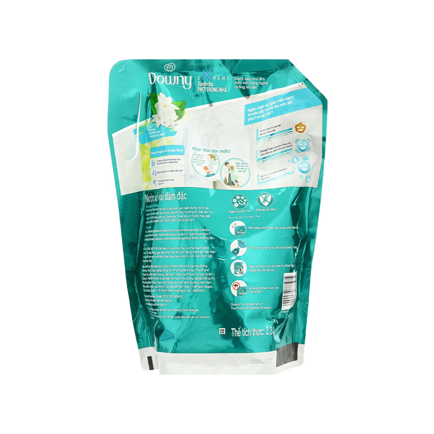 Good price Dow-ny fabric conditioner softener 2.3L (Expert Indoor) Household Cleaning - Fragrance  booster liquid after washing