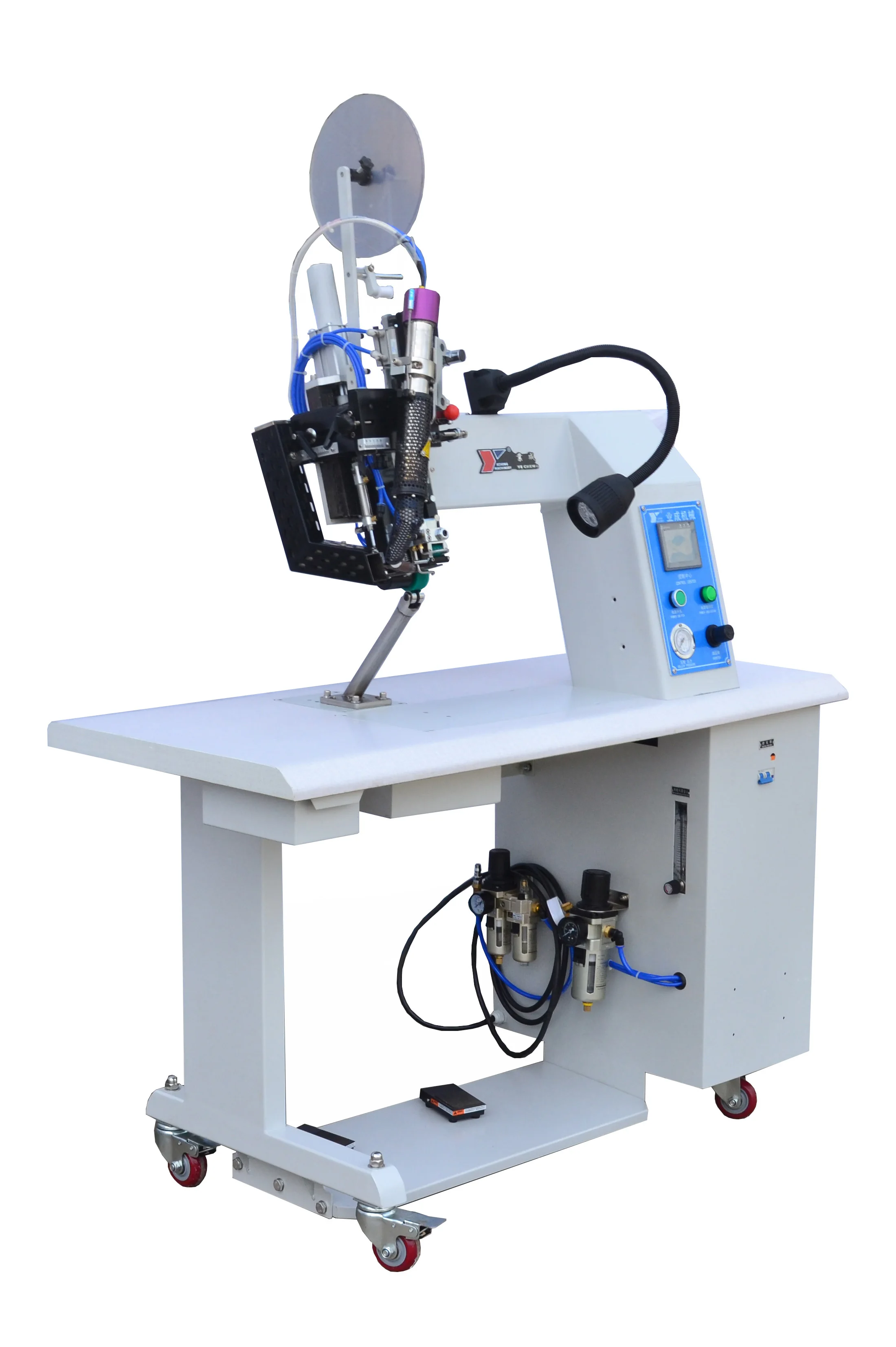 High Speed Medical Coveralls Tape Sealing Hot Air Non-woven Tape Welding Machine for PPE Clothing