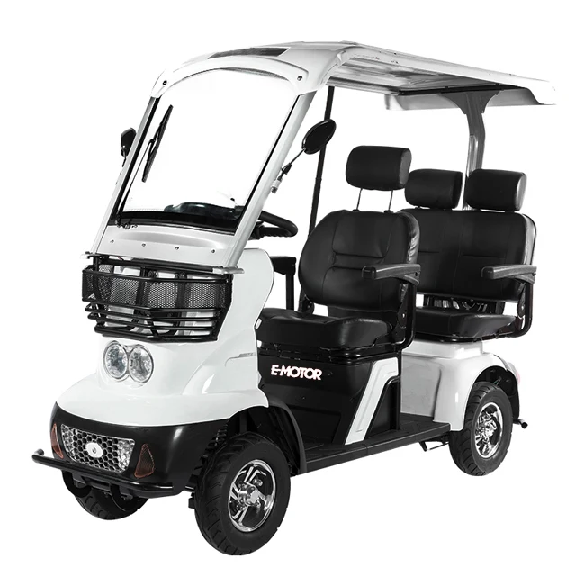 Club Lifted 4 Passenger Golf Cart with seats