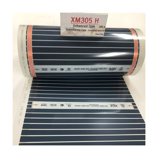 Korea High Quality Heating Foil Floor Heating Film Semi-Permanent Savings on Heating Costs Maintenance-free