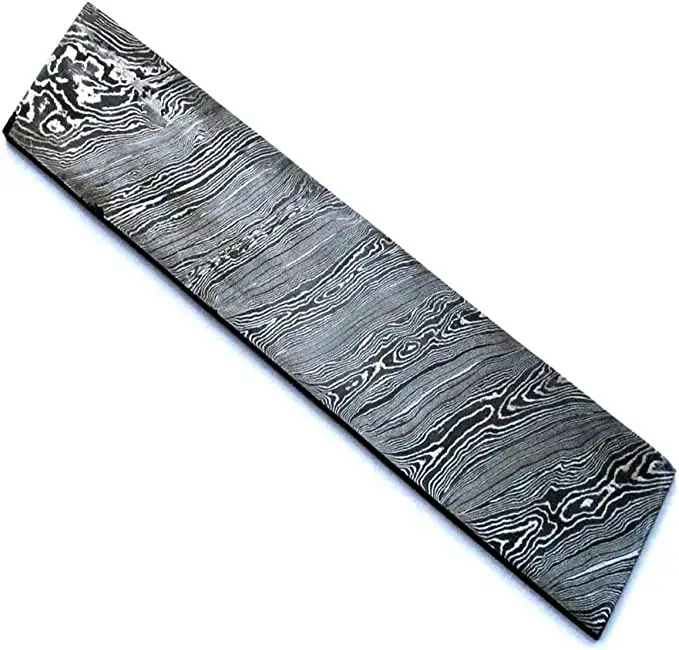 Custom Handmade Damascus Blank Billet Professional Damascus steel Blank Billet Hand Forged  For Making Knives