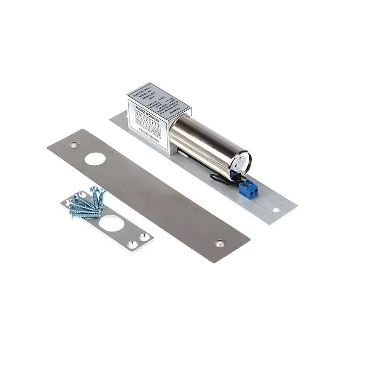 Wholesale factory Supply Automatic Door Fail Secure Electronic Drop Bolt Lock for Swing Door from India Manufacture