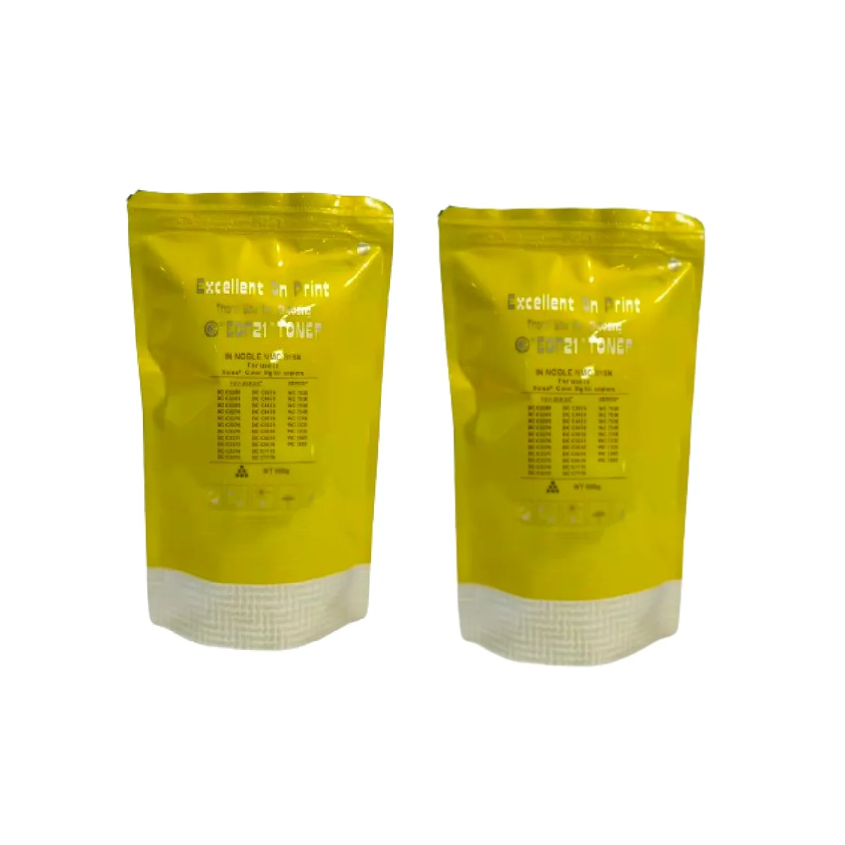 Xer0x Original Toner Refill DC C2270/C3370/C4470/C5570 Workcentre 7830/7835/7845/7855 EOP21 Yellow 500g Compatible Toner Powder