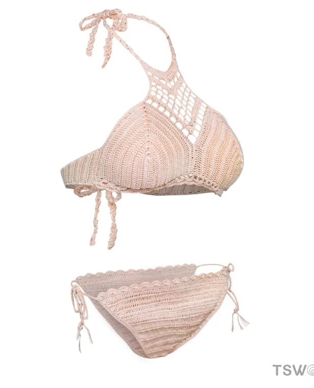 Top Product In Unique Newest Nice Models Handmade Women Sexy Lace Crochet Beachwear Made In Vietnam