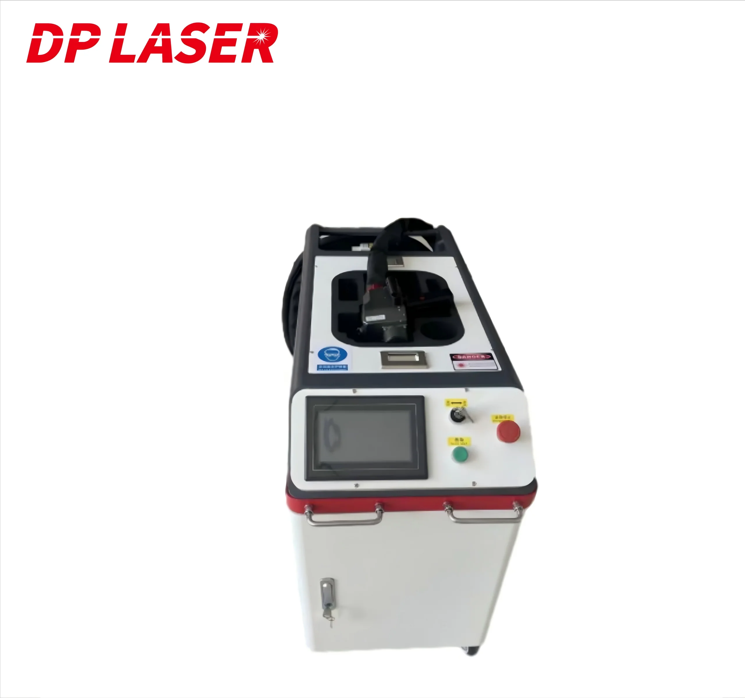 500W Portable Handheld Laser Cleaner Water Cooling Pulse Laser Cleaning Machines for Metal Rust Removal