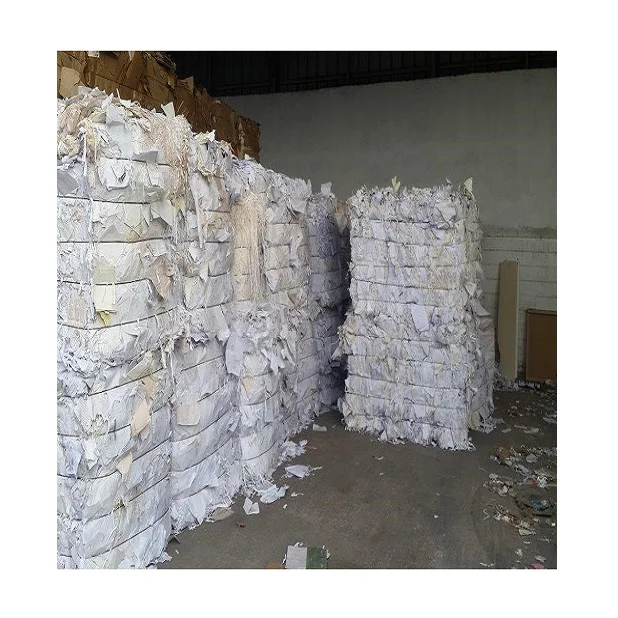 Discounts shredded waste office paper / white waste paper for tissues Wholesale