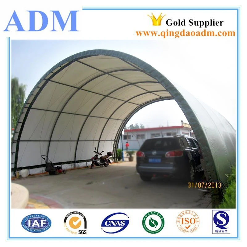 Steel frame 20ft PVC fabric Container Shelter