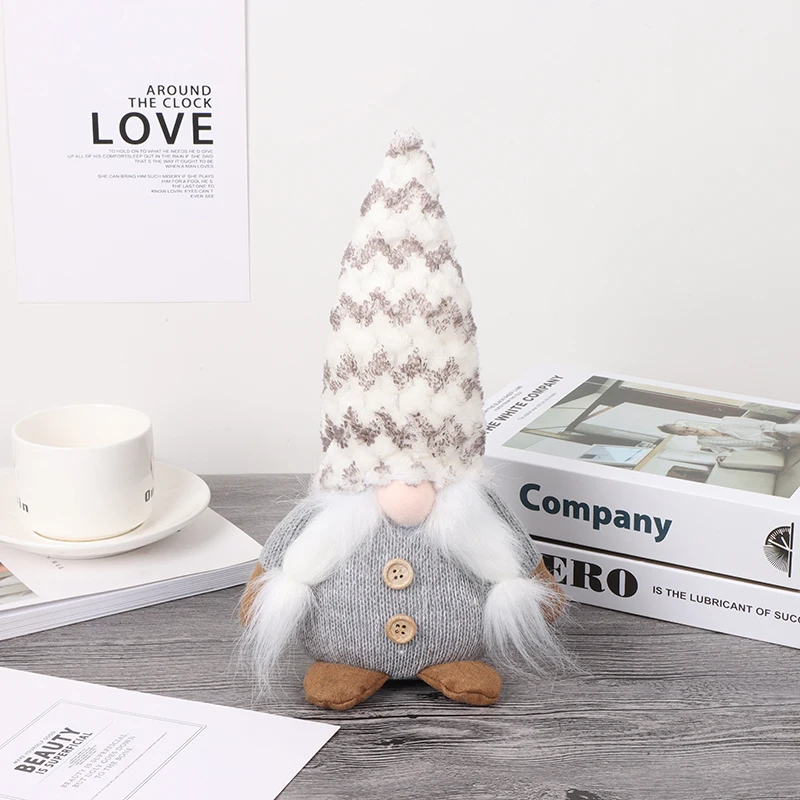 2022 Christmas Elf Plush Gnomes Toys Cute Stuffed Christmas Gnome easter Decorations Mascots Ornament Valentines gnomes Elf Doll