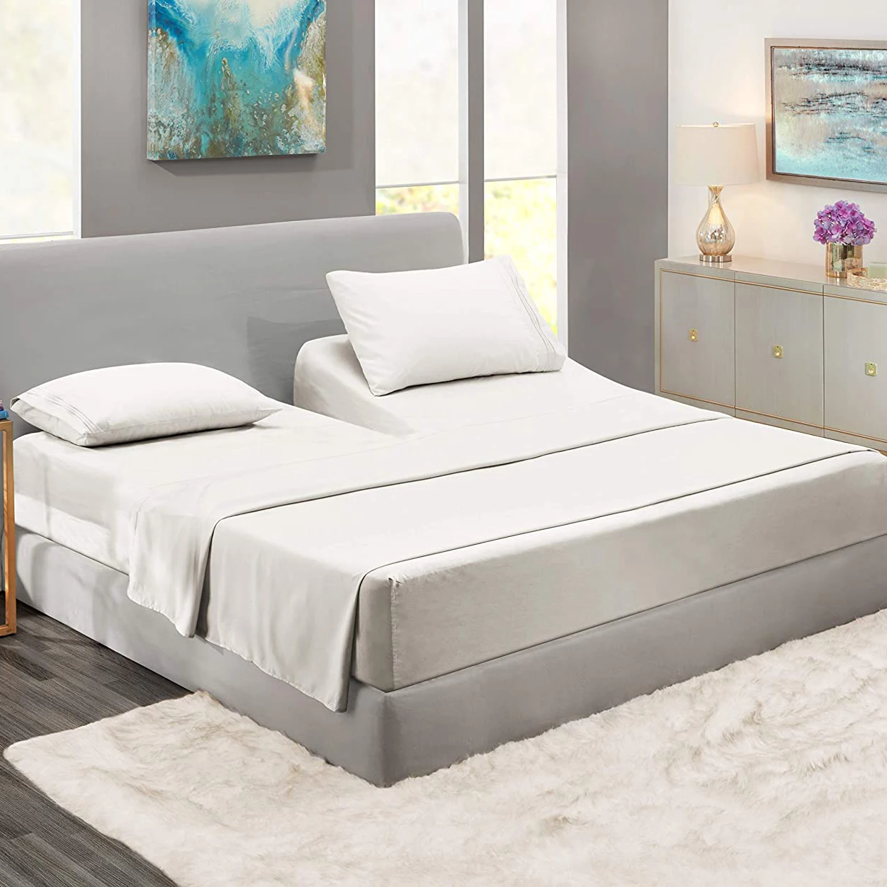 Wholesale 100 Cotton Full Twin All Size Hotel White Flat Sheets 2022 New Arrival Hotel White Bed Sheet