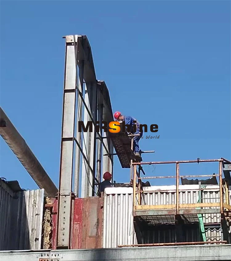 Chemical desulfurization flue gas baffle door/ boiler damper