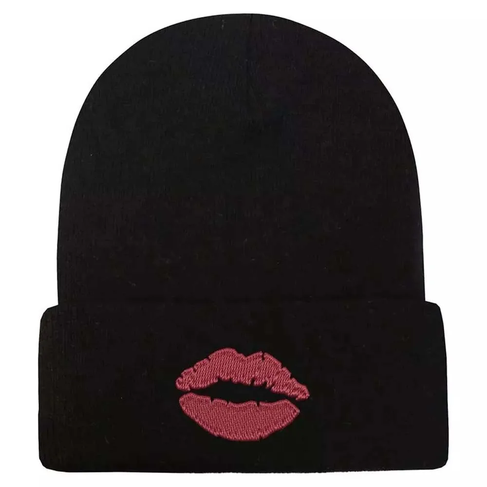 Wholesale Custom printed USA security winter hats Embroidered Winter Skull Beanie Solid Color Custom Printed Pure Color Hats