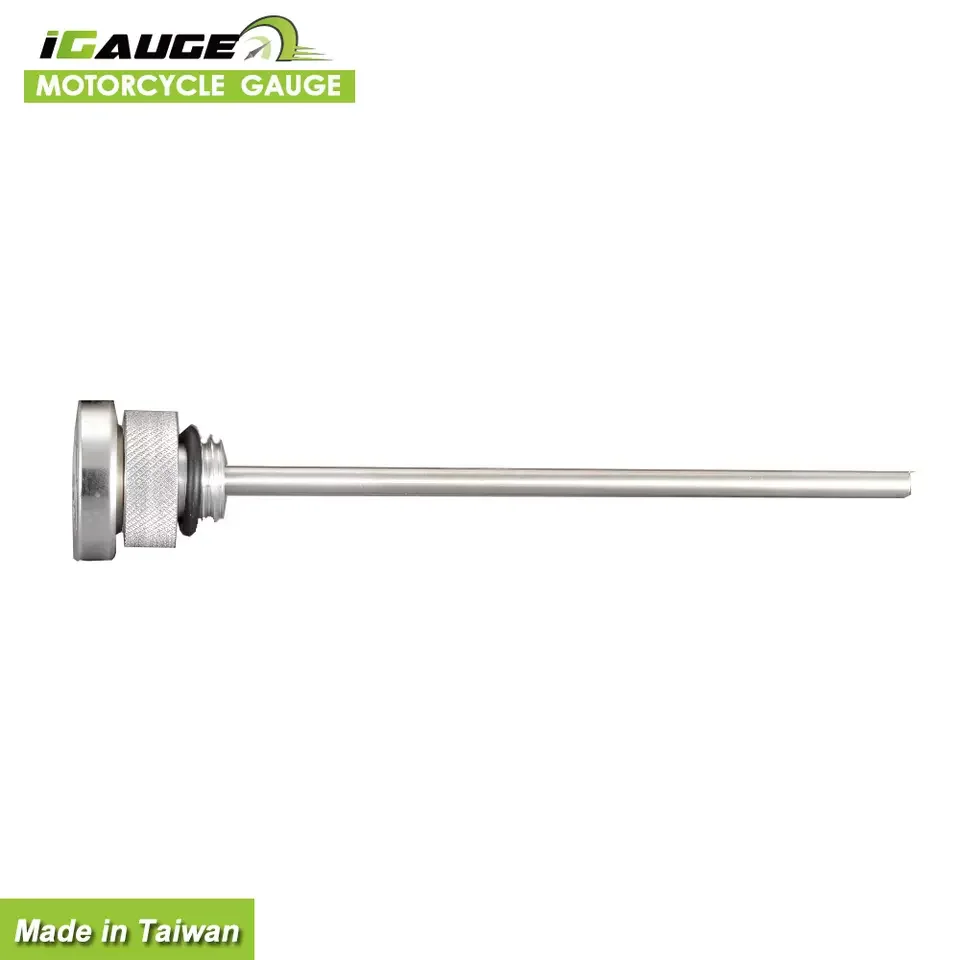 38mm Motorcycle Dipstick Oil Filled Oil temperature 270 degree sweep