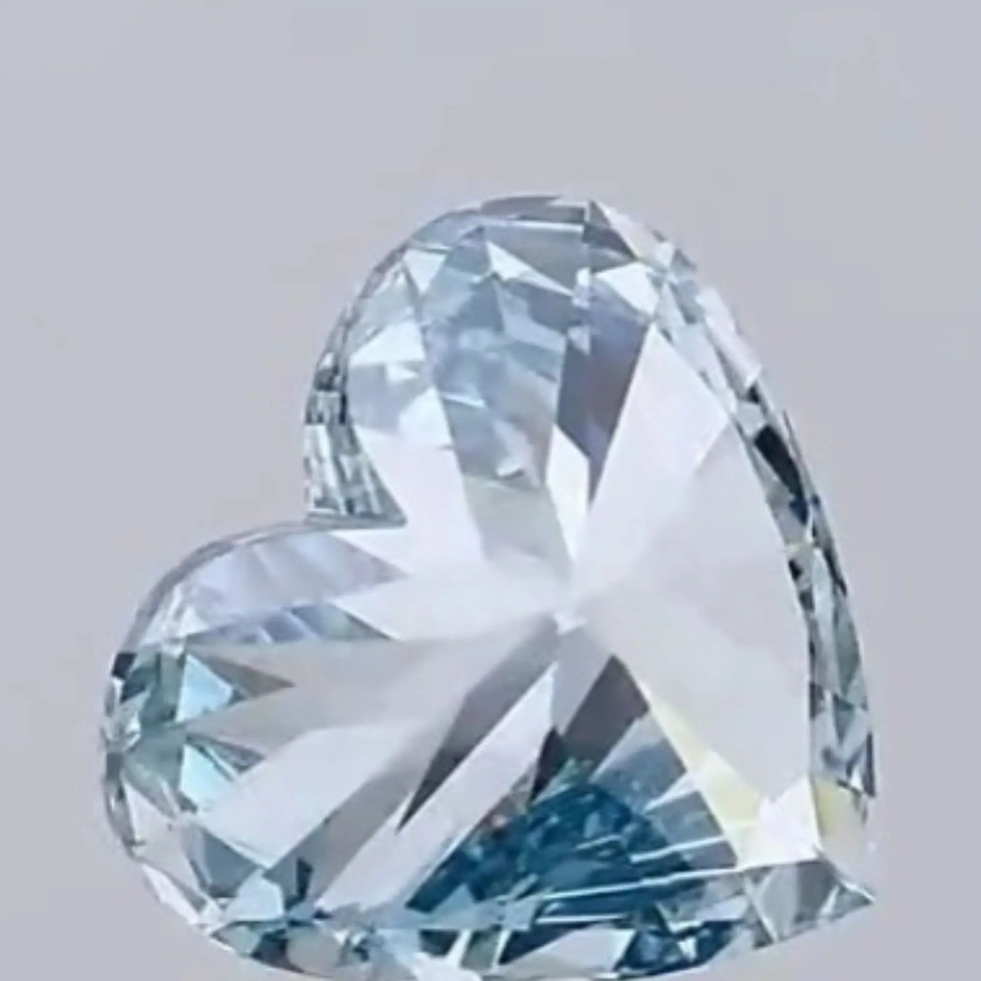 1 CT Blue Heart Shape Diamond Fancy Color Diamond Loose Diamonds For Wedding Ring Anniversary Ring, Pendant,