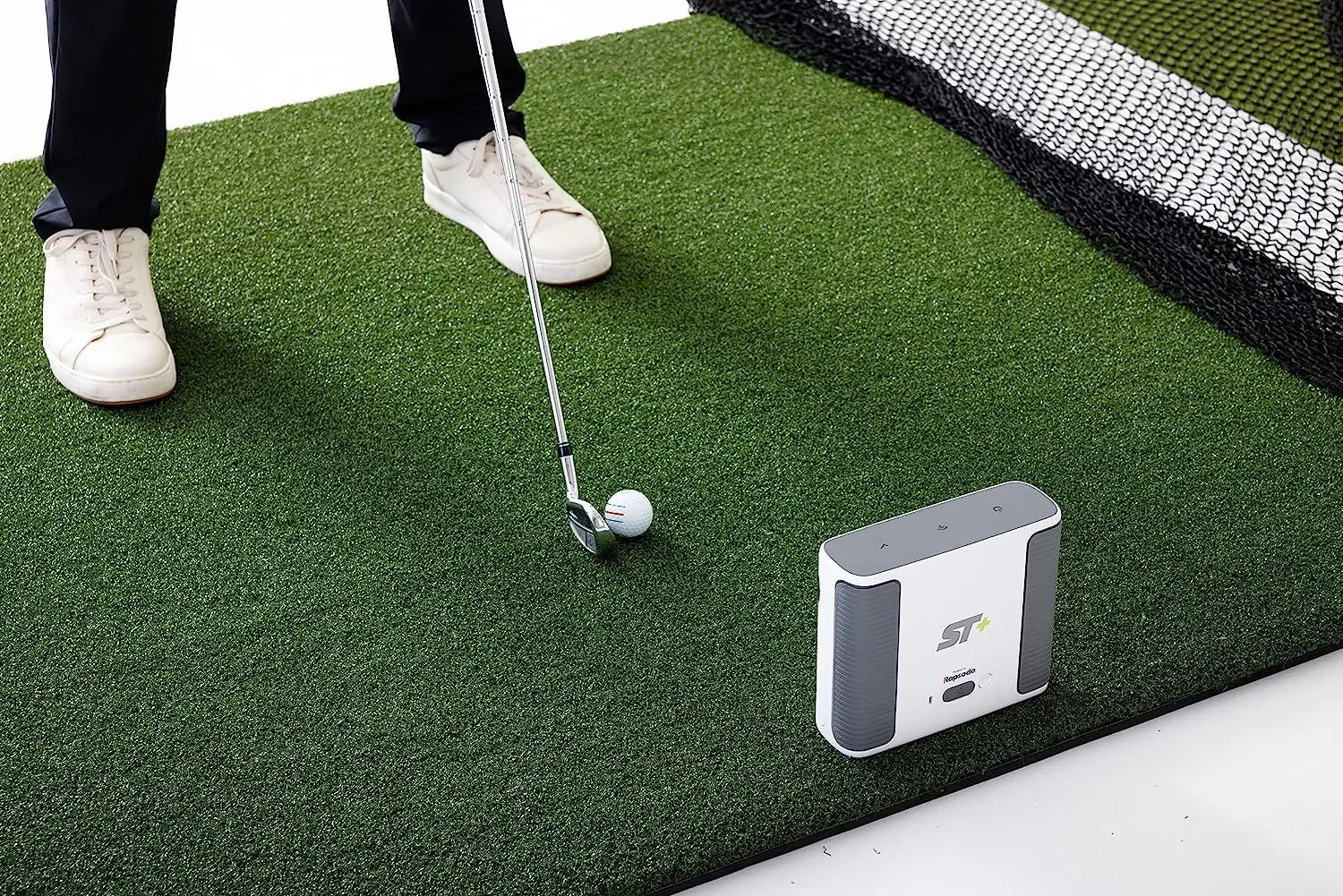 SkyTrak+ Launch Monitor and Golf Simulator - Tour-Level Golf Analysis with Dual Doppler Radar, Enhanced Camera