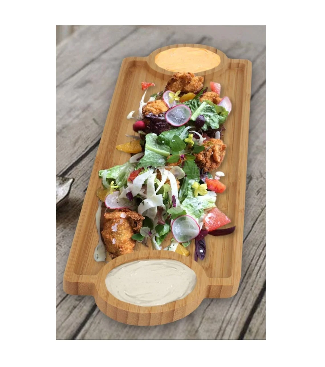 Indian Factory Made Design Mango Wooden Serving Platter Wholesale Manufacturer Table Top Mango Wood Serving Platter