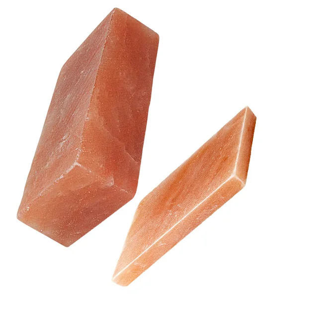 Salt Brick Wholesale Hand Crafted Natural Cut Himalayan Pink Rock Crystal Salt Brick Natural Salt Bricks & Tiles