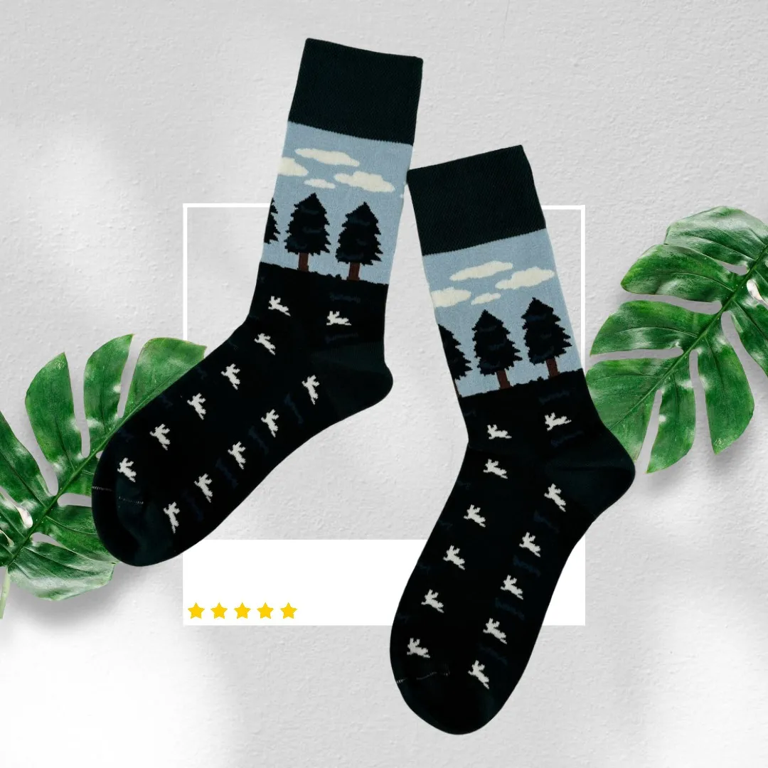Custom OEM High Quality Fashion Casual Socks Happy Funny Jacquard Patterned Women Men Custom Cotton Design Colorful Socks