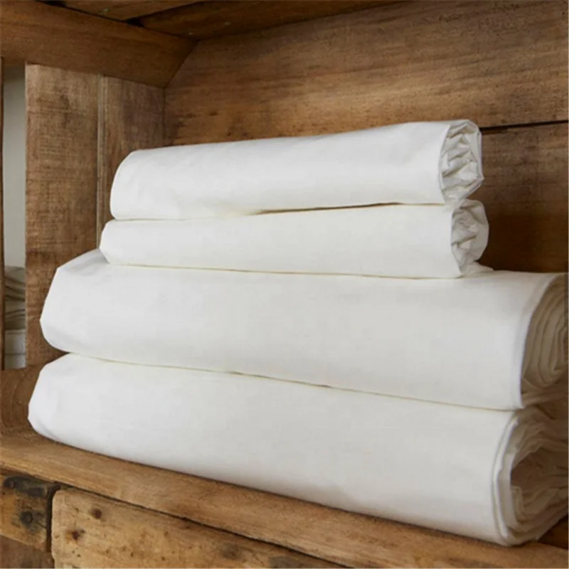 300 Thread Count Long Staple Premium Cotton Sateen Weave satin stripe 100% cotton fabric for Hotel Bedding