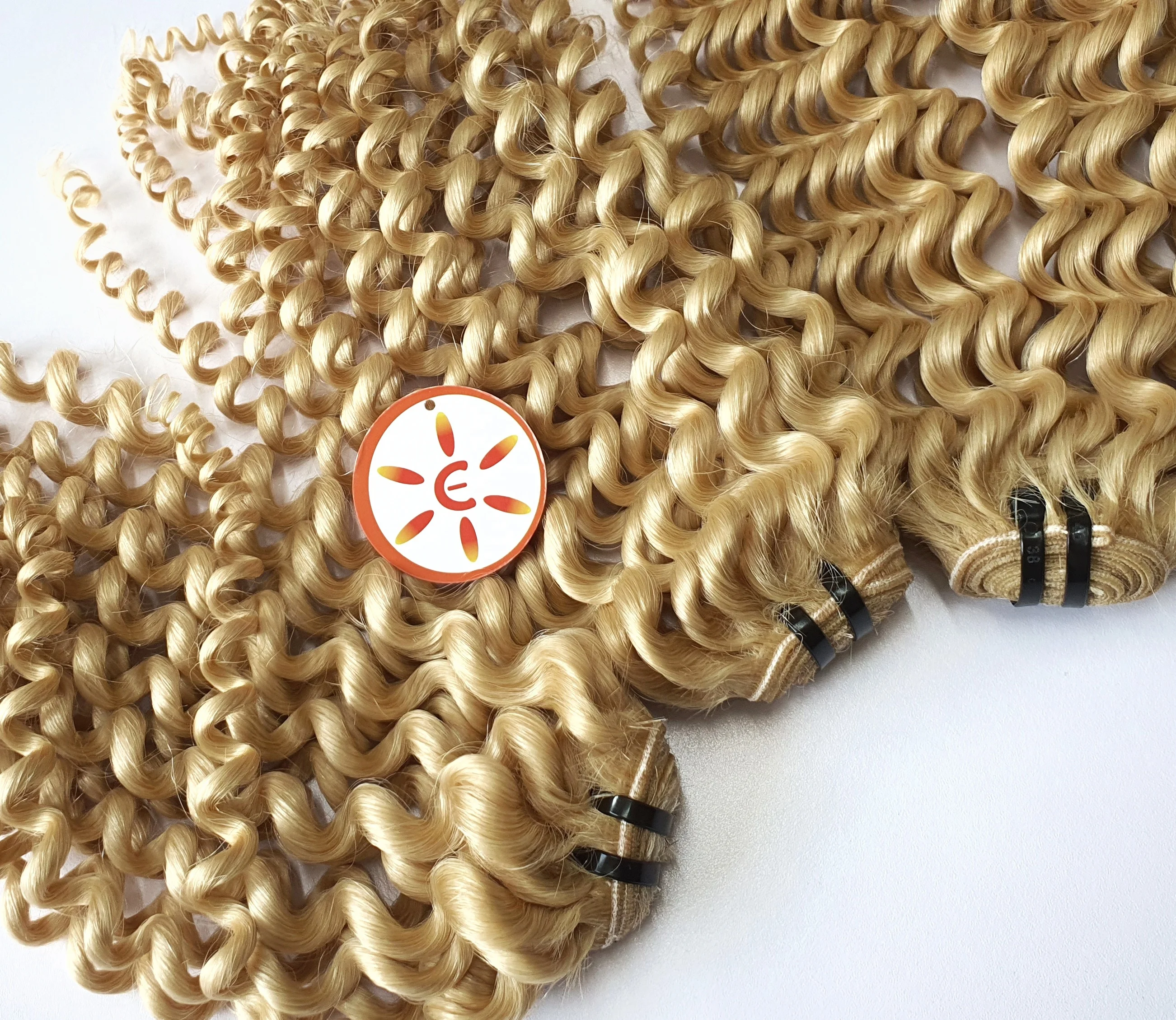 E-HAIR VIETNAM | Weft Hair Extensions Human Hair Skin Weft Extensions New Genius Wholesale 9A Kinky Curly 100% Virgin Human hair