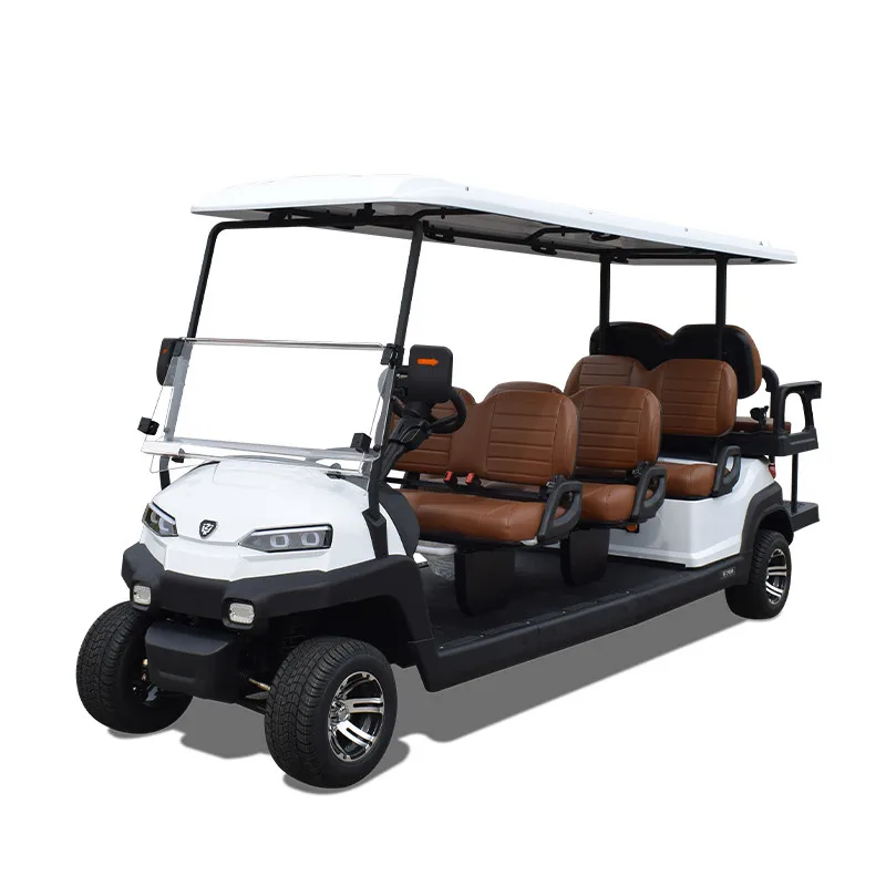 BEST SELLER Golf carts 8 seater utility golf cart Z6C white