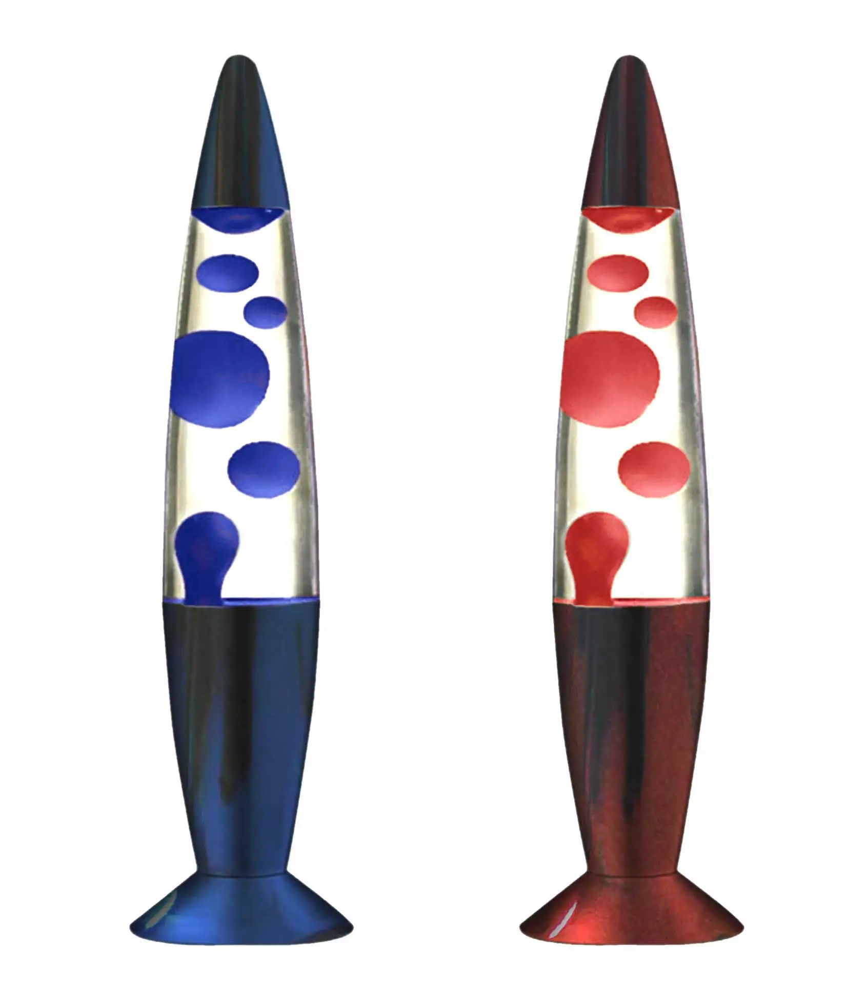 Manufacturer Wholesale Rocket Shaped LED Lava Lamp Decorative Night Light Small Night Lava Lamp