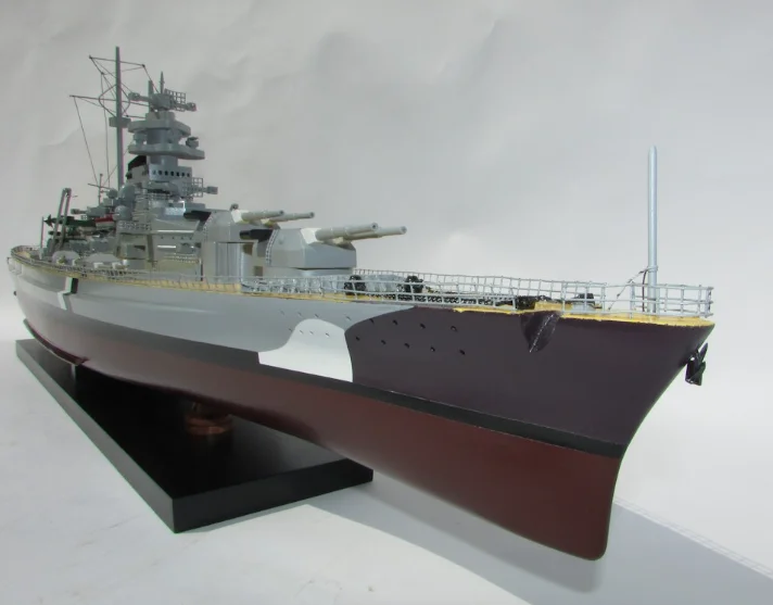 BISMARCK - WOODEN COMMERCIAL SHIP  MODEL HIGH QUALITY PRODUCT MADE IN VIETNAM