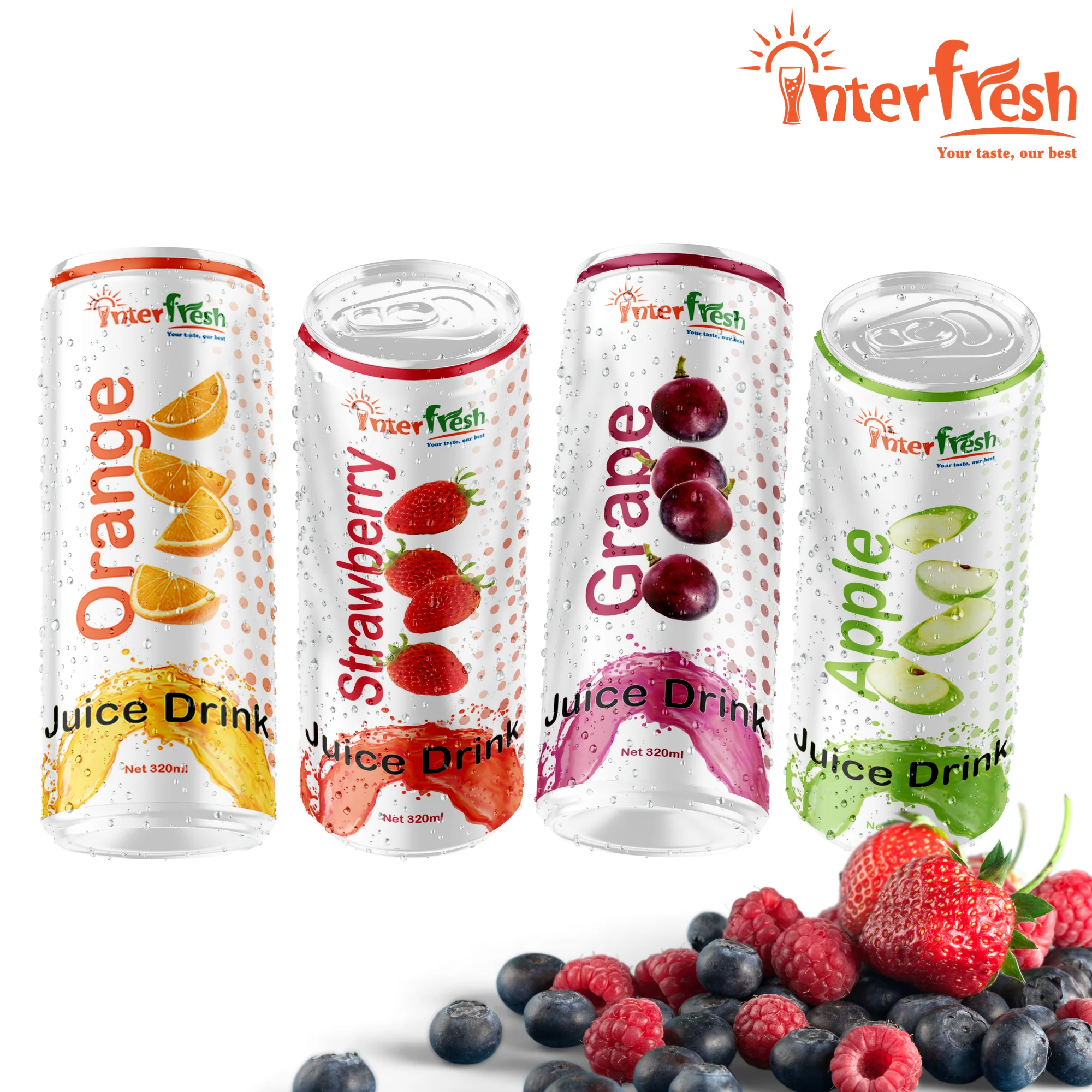 Interfresh Beverage Manufacturer- Pure fresh Juice - Mango fruit juice drink high quality good FOB Price