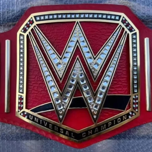 WWE универсальная чемпионская копия латунных металлических пластин для взрослых
