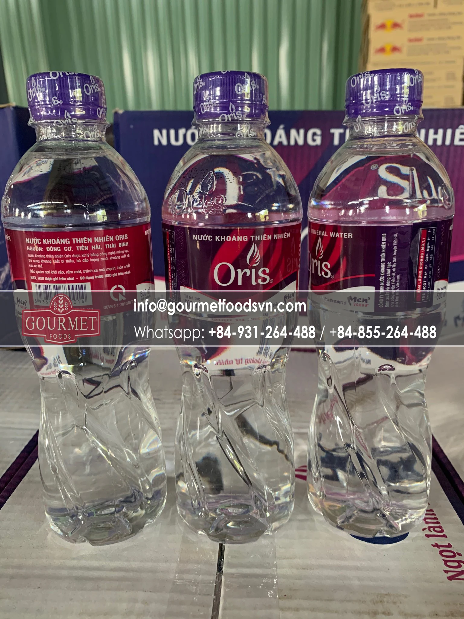 Natural Mineral Water Pure Drinking water Wholesale Vietnam Export / Cheap Price Mineral Drinking Water 500ML Bottle