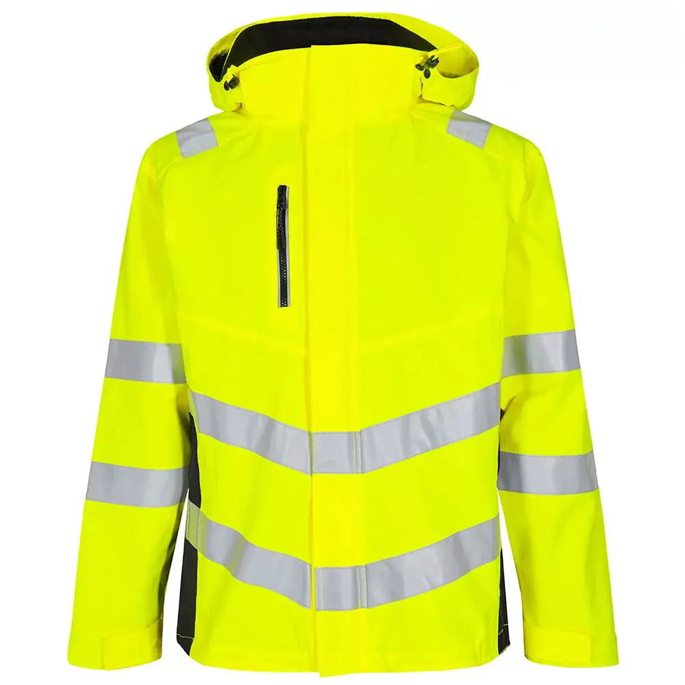 Top Quality Customized Reflective Waterproof Safety Jackets 2023 High Visibility Traffic Security Officers Construction Jackets
