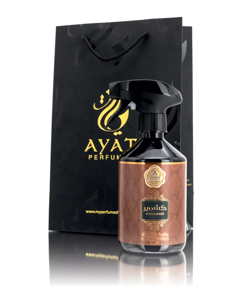 KASHMIR 500ml by Ayat Perfumes Home Perfume Unisex Rose Fragrance Room & Car Interior Refresher Spray Halal Certified