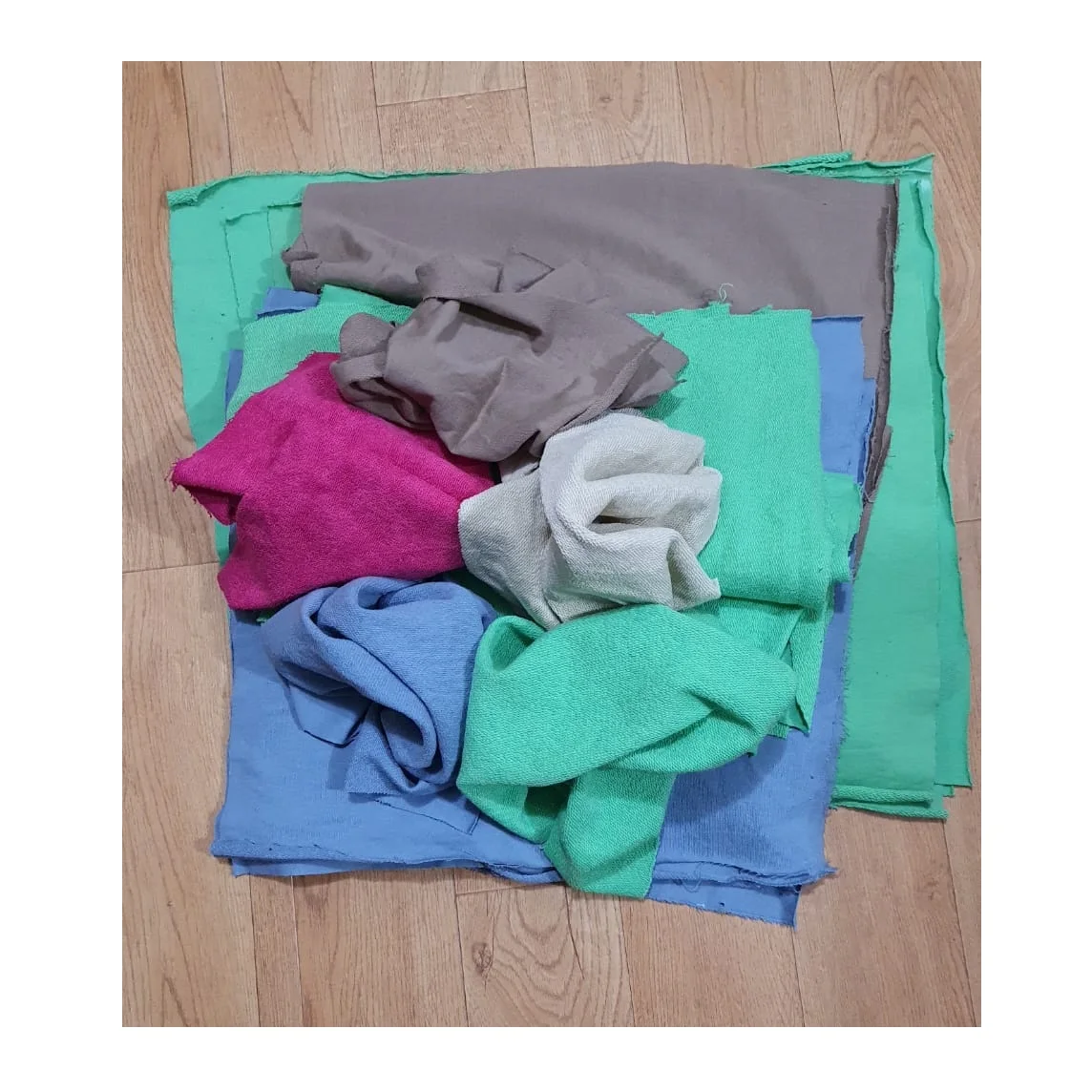 Garment Fabric Waste Dark Color Terry fabrics Swift shirt fabrics Supply Factory Hot Selling 2022 Bangladeshi Supplier