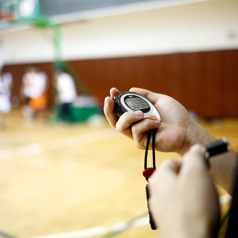 Digital Stopwatch Timer Multifunction Portable Outdoor Sports Running Training Timer Chronograph Stop Watch