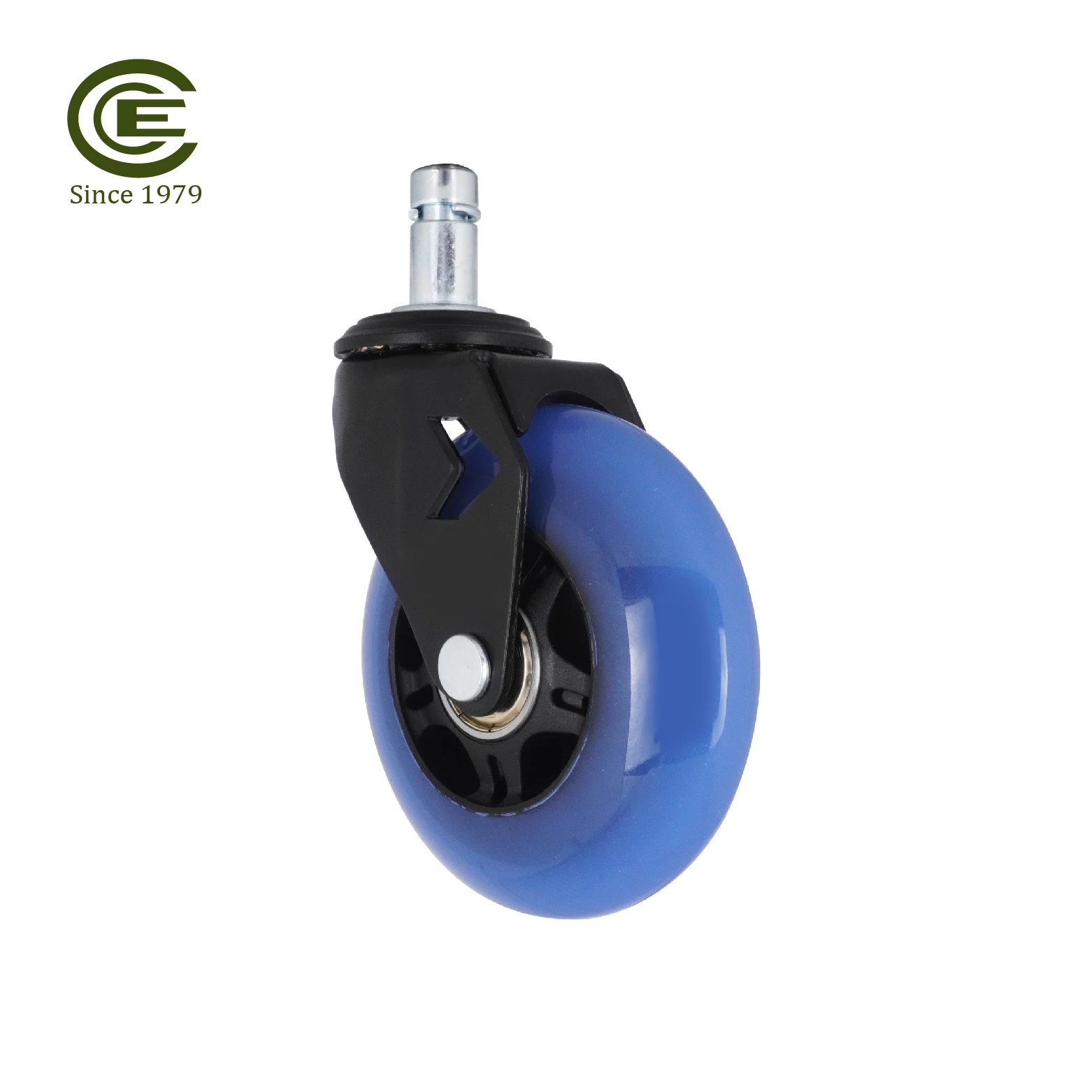 2024 Upgrade 3 Inch Office Chair Gaming Chair Caster With Innovation Design Blue Roller Blade Wheels