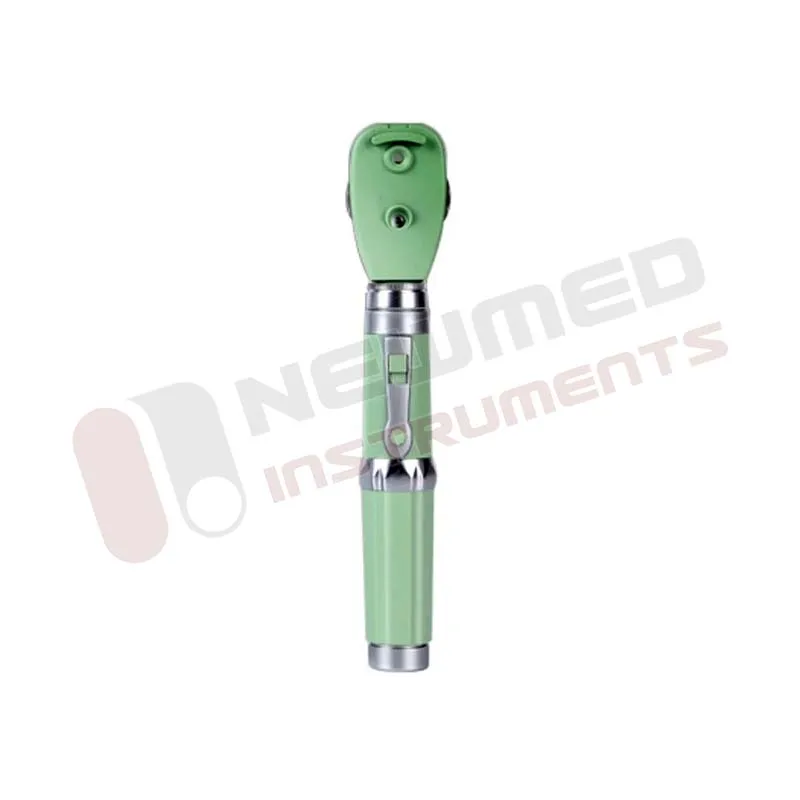 Светодиодный профессиональный медицинский набор для ухода за глазами с 5 различными апертурами портативный прямой офтальмоскоп