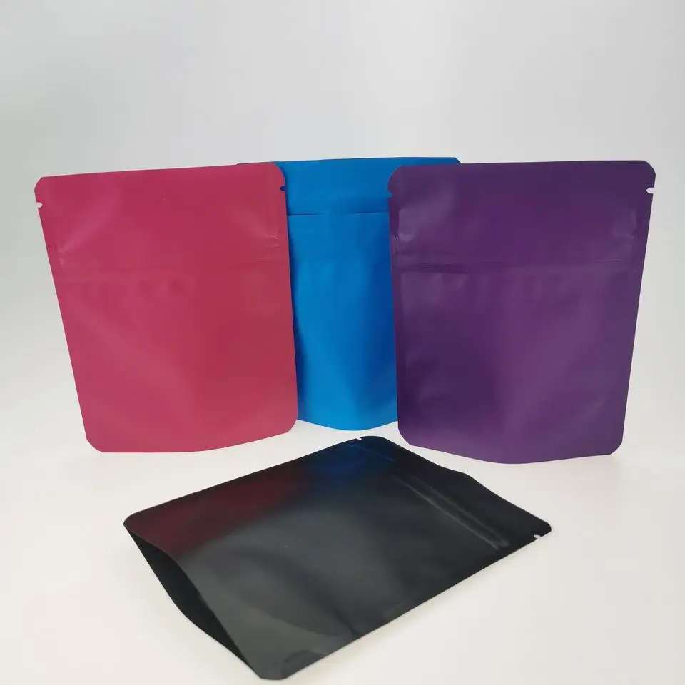 Hot Sale Custom Printed 3.5g 7g Mylar Bag Smell Proof Small Stand Up Bag in Stock