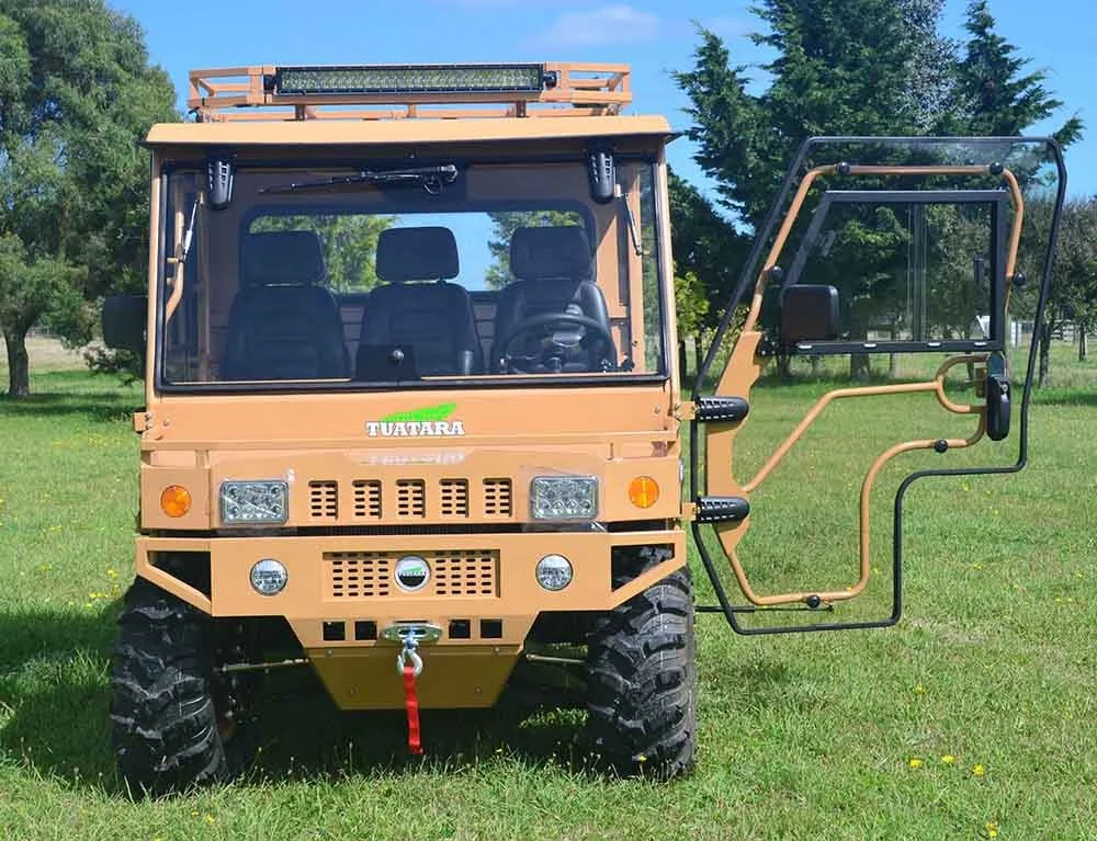 Powerful Side By Side EV Four-Wheel Electric ATV 4x4 Drive with Dual Rear Coil Spring Suspension