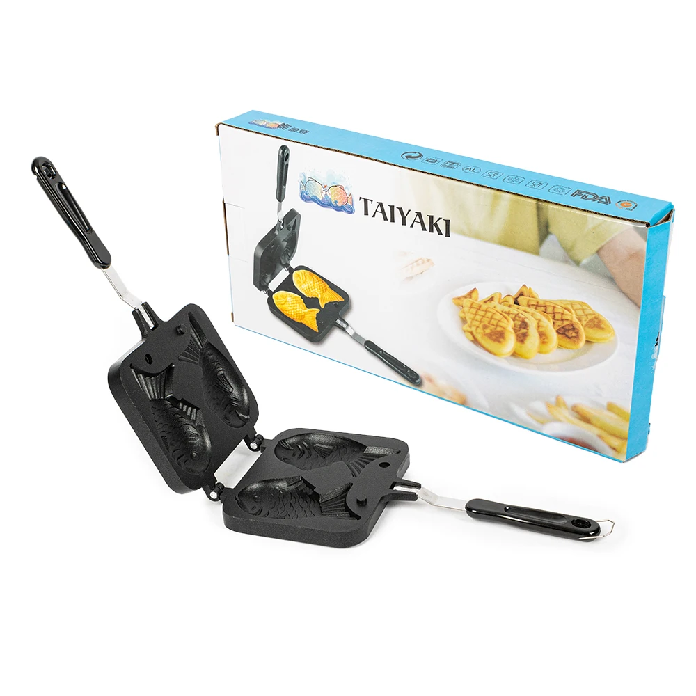 Mini Double Side Household Grill Fish Mold Waffle Maker Taiyaki