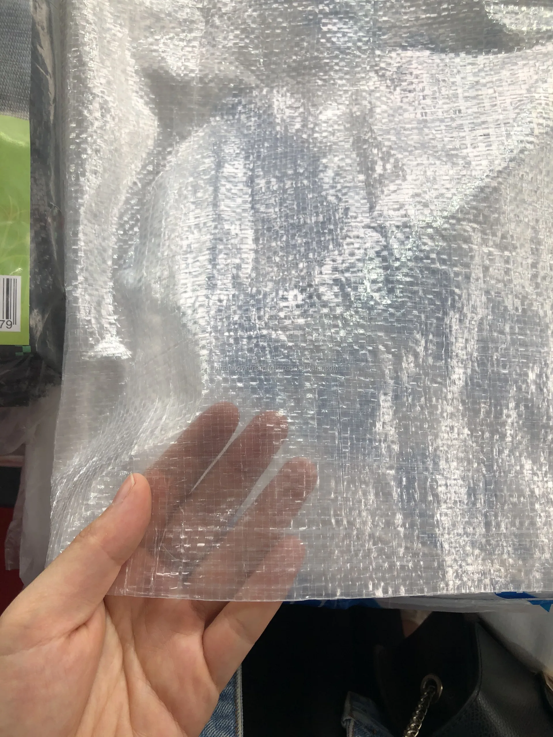Custom Wholesale transparent PP bag for Sugar, Rice,...made in Vietnam