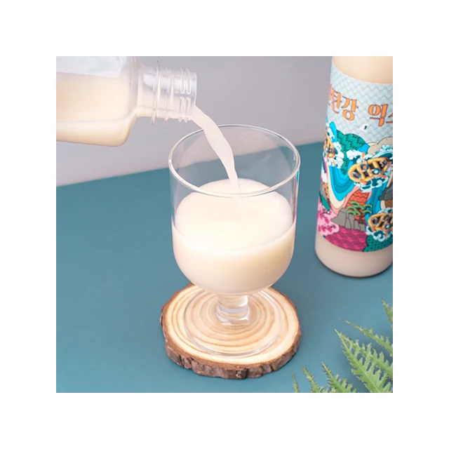 (Woo Chang agricultural corporation)- hantan river express raw unrefined rice wine a premium Korean Makgeolli KOTRA